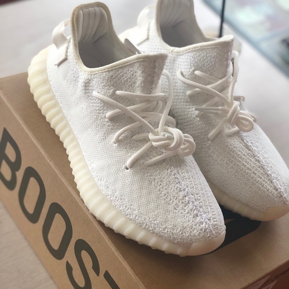 Yeezy Other - White Cream Yeezys Boost V2
